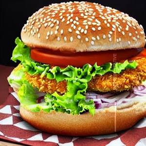 Chicken Ginger Burger