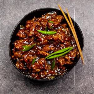 Stir Garlic Pork Dry