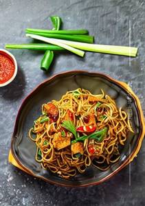 Chicken Manchurian Noodles