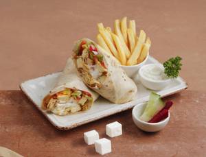 Paneer Shawarma Meal