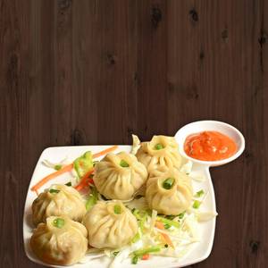 Veg steam momos
