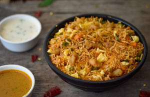Chicken Schezwan Fried Rice