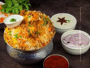 Murgh Nawabi Biryani (on Bone)                     