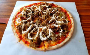 9" Kabab Cheese Pizza