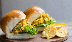 Egg Bhurjee Pav Slider