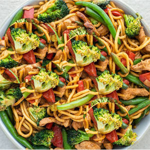 Sczhewan Brocoli Veg Noodles