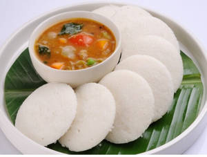 Sambar Idli ( 2 Pc)