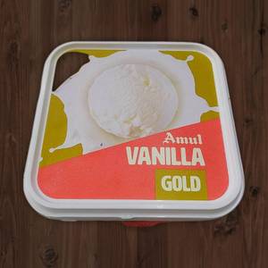 Amul Vanila Gold Tub (Family Pack 1 Ltr)