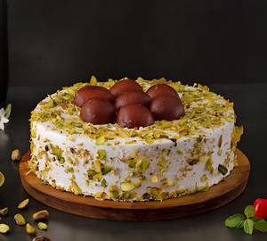 Yummy Gulab Jamun Cake