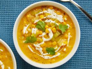 Sweet corn soup