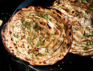 Green Chilli Paratha