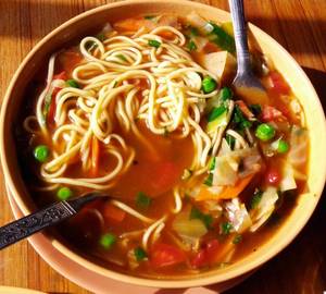 Veg Thupka ( Noodles Soup)