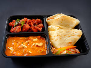 Kaju Chicken Parota with Chicken 65 Combo Box