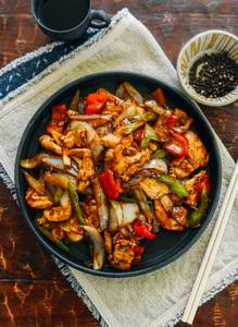 Black Pepper Chilli Chicken