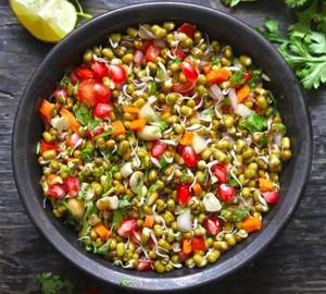 Sprouted Moong Salad recipe