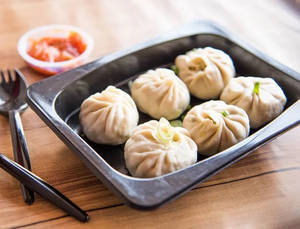 Corn And Cheese Momos (steamed)