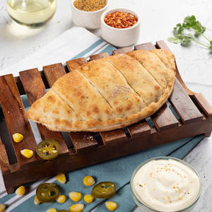 Paneer Stuffed Garlic Bread