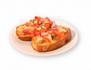 Mushroom & Tamato Bruchetta