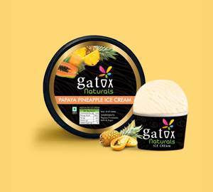 Papaya Pineapple Ice Cream [Mini Pack]