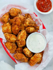 Crispy Chicken Popcorns