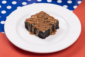 Walnut Caramel Brownie