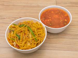 Manchurian + Noodles