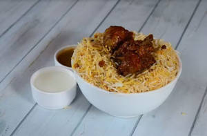 Chicken roast biryani