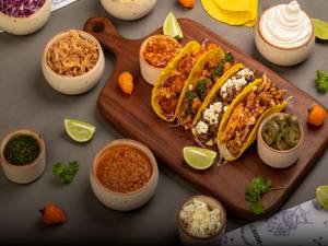 Kaffir Lime Chicken Tacos