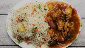 Fried Rice With Chicken Kosa