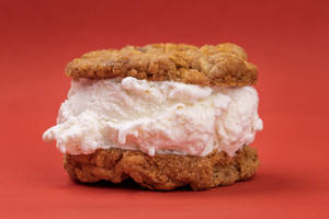 White Chocolate And Corn Flakes Cookie Sandwich