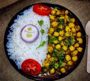 Chhole Masala + Rice Combo