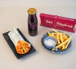 Paneer Shawarma Meal