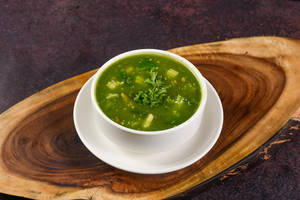 Lemon Coriander Clear Veggie Soup [no Starch]