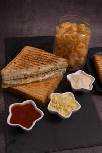 Jain Cheese Toast