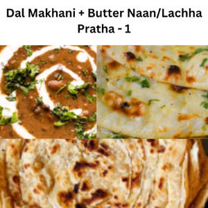 Dal Makhani + Butter Naan/lachha Pratha - 1