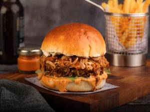 Barbeque Jackfruit Burger