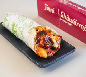 Bbq chicken shawarma