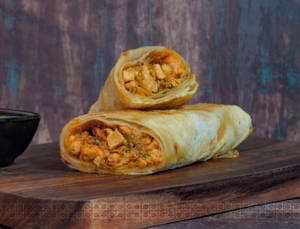 Chicken tikka roll