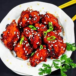Crispy Spicy Honey Chicken
