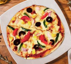 Cheesy Veg Loaded Pizza