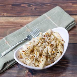 Veg Creamy White Penne Pasta