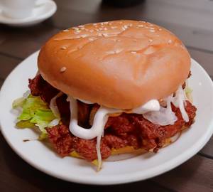 Veg herb mexicano burger