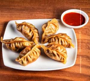 Paneer Fried Momos White Sauce