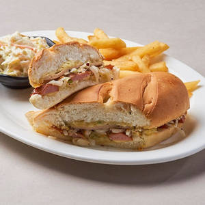 Chicken Salami & Sausage Panini