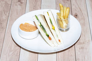 Exotic Grilled Veg Sandwich [No Onion No Garlic]