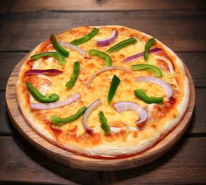 Onion &  Capsicum pizza