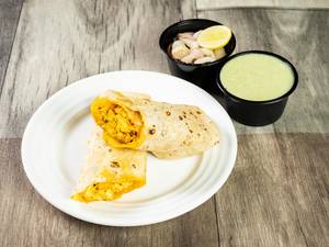 Paneer bhurji roll [single]