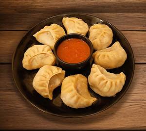 Veg Steamed Momos (8pc)