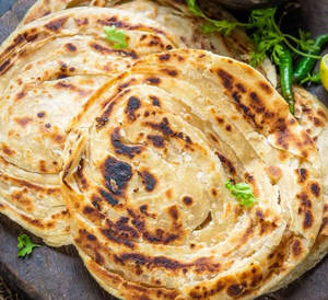 Lachha Paratha [Whole Wheat]