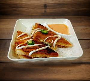 Cheesy Paneer Grilled Sandwich